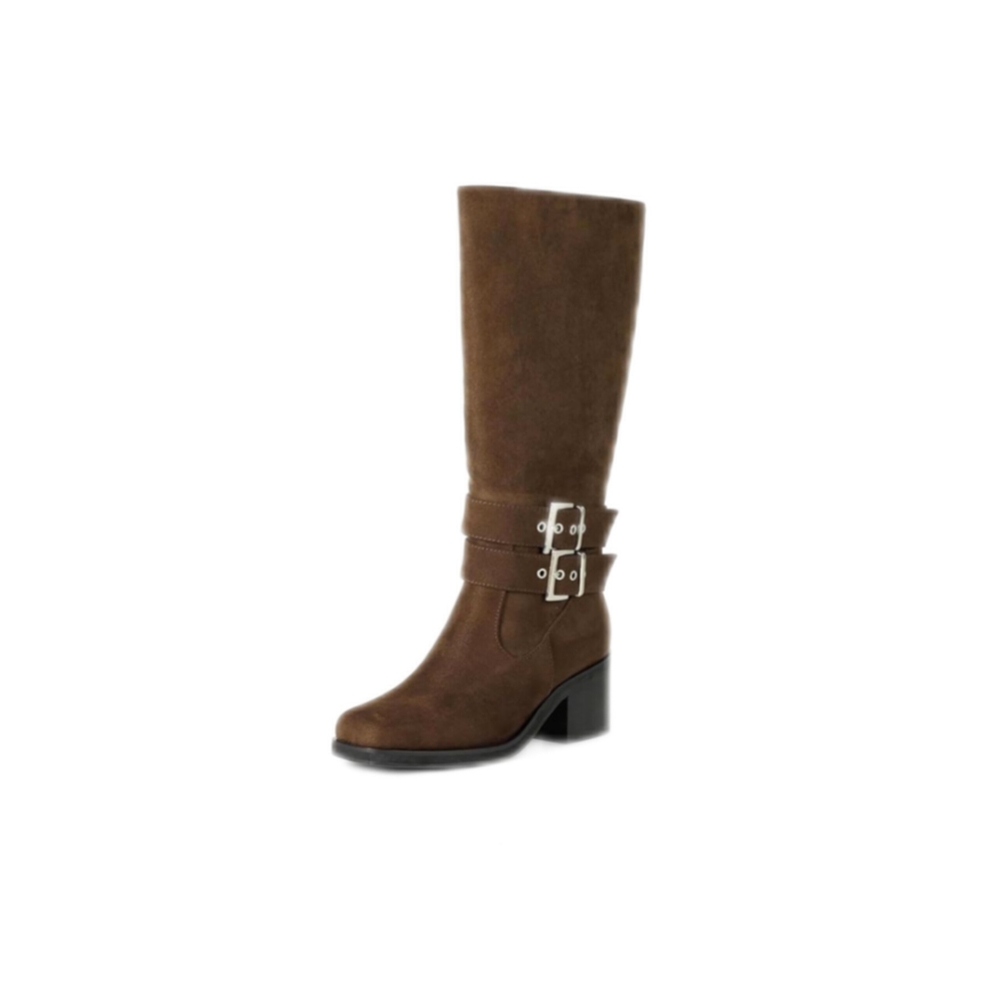Brown Knee-High Women's Boots Size 6 Women